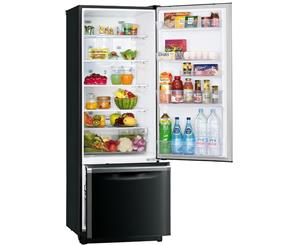 Mitsubishi 390L Bottom Mount Fridge - MR-BF390EK-OB-A