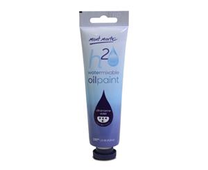 Mont Marte H2O Water Mixable Oil Paint 100ml - Ultramarine Violet