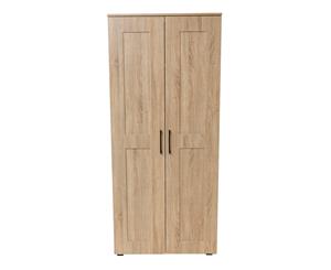 Montreal Cupboard 2 Door Tall - Light Sonoma Oak