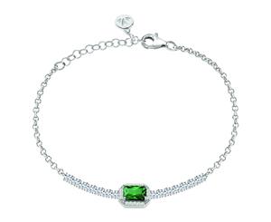 Morellato womens Sterling silver Zircon gemstone bracelet SAIW73