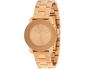 Movado Bold Rose Gold-Tone Ladies Watch 3600435