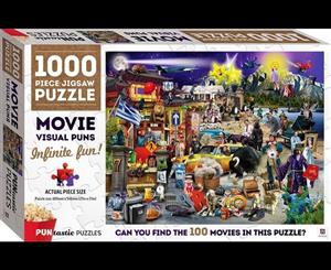 Movie Visual Puns  1000 Piece Jigsaw Puzzle