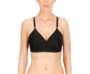 Naturana Padded Soft Bra - Black