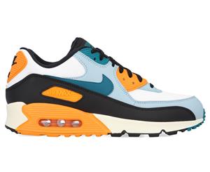 Nike Men's Air Max 90 Essential Sneakers - Sail/Geode Teal-Kumquat