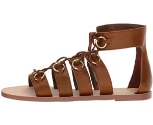 Nine West Women's Tayah Leather Gladiator Sandal