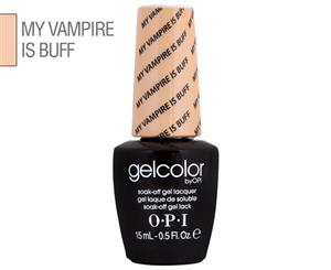 OPI GelColor Lacquer - My Vampire Is Buff