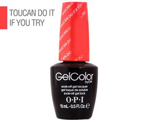 OPI GelColor Lacquer - Toucan Do It If You Try