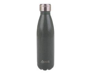 Oasis Insulated Drink Bottle - 500ml Hammertone Eucalyptus