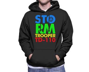 Original Stormtrooper 80s Logo Men's Hooded Sweatshirt - Black