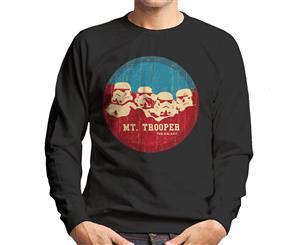 Original Stormtrooper Mt Trooper Rushmore Men's Sweatshirt - Black