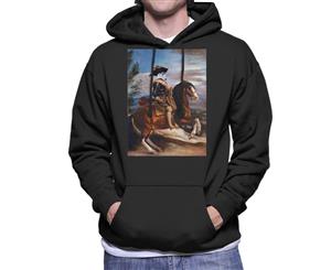 Original Stormtrooper Philip Of Spain Painting Parody Men's Hooded Sweatshirt - Black