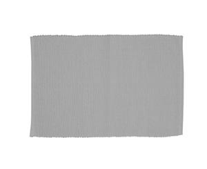 PM Lollipop Ribbed Placemats - Set of 12 - Light Grey