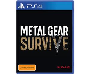 PS4 Metal Gear Survive