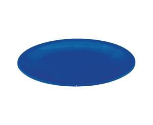 Pack of 12 Kristallon Polycarbonate Plates Blue 230mm