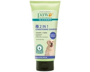 Paw 2 In 1 Adult Dogs Hypoallergenic Condtioning Shampoo 200ml (P7542)