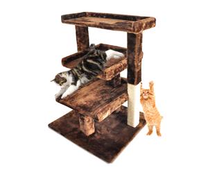 PawZ Pet Cat Tree Scratching Post Scratcher Trees Tower Pole Gym Condo Furniture