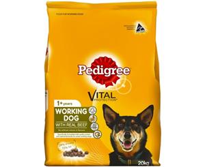 Pedigree Vital Working Dog Food Real Beef 20kg (DFP0320)