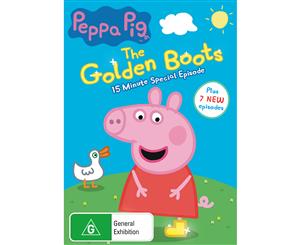 Peppa Pig The Golden Boots DVD Region 4