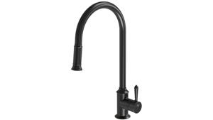 Phoenix Nostalgia Pull Out Sink Mixer - Antique Black