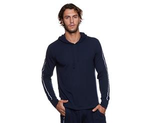 Polo Ralph Lauren Men's Mini Terry Hoodie - Cruise Navy/Royal Blue