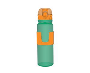 Porta-Roller Drink Bottle 500ml Green Orange