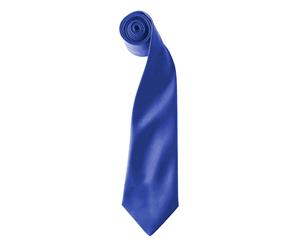 Premier Colours Mens Satin Clip Tie (Pack Of 2) (Royal) - RW6940