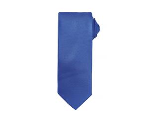 Premier Mens Micro Waffle Formal Work Tie (Pack Of 2) (Royal) - RW6942