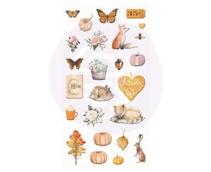 Prima Marketing - Autumn Sunset - Puffy Stickers 25 pack