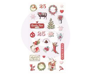 Prima Marketing - Christmas In The Country - Puffy Stickers 27 pack