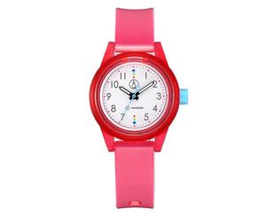 Q&Q Smilesolar Series Pink Solar Unisex Watch - RP29J007Y