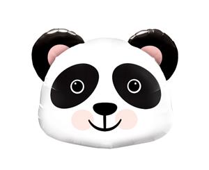 Qualatex Supershape 31 Inch Precious Panda Foil Balloon (White/Black) - SG17187