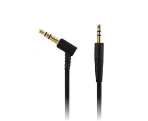 REYTID Replacement Cable Compatible with Sennheiser MM400-x MM450-x MM550-x Headphones - Compatible with iPhone and Android Smartphones - Black