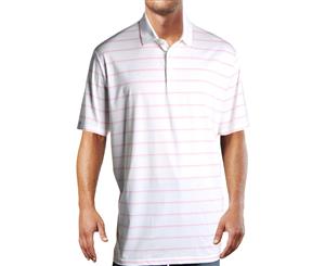 RLX Ralph Lauren Mens Moisture Wicking Striped Polo Shirt