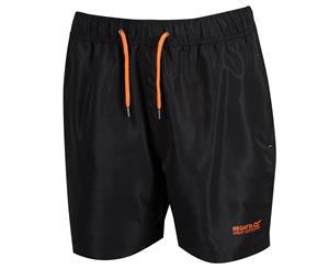 Regatta Mens Mawson Ii Swim Shorts (Black) - RG4023