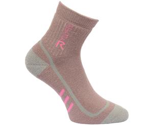 Regatta Womens/Ladies 3 Season TrekTrail Heavyweight Walking Socks - TwiMau/RasRo