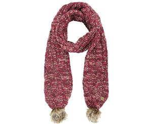 Regatta Womens/Ladies Frosty II Acrylic Warm Winter Walking Scarf - Burgundy