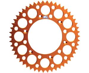 Renthal Aluminium Rear Sprocket 48 Tooth KTM Orange 224U52048GOR