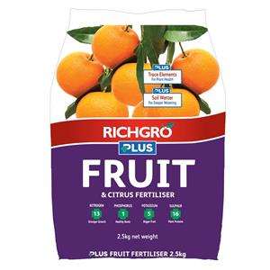 Richgro Plus 2.5kg Fruit and Citrus Fertiliser