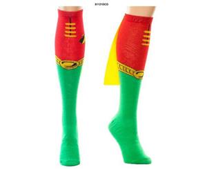 Robin - Knee High With Cape Socks (One Size)