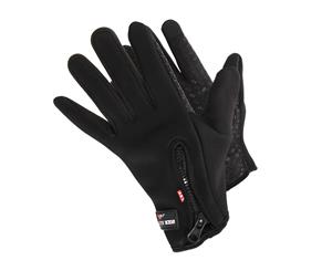 Rockjock Womens/Ladies Thermal Insulation Grip Gloves (Black) - GL591