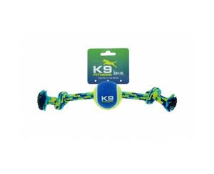 Rope Bone with Ball - 30cm (K9 Fitness)