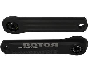 Rotor ALDHU 165mm Road Cranks Black