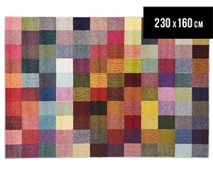 Rug Culture 230x160cm Antares Bright Bohemian Pixel Rug - Multi