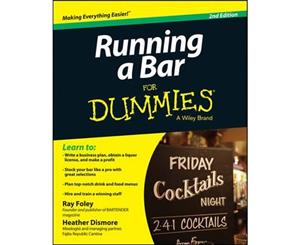 Running a Bar For Dummies