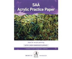 SAA Acrylic Practice Paper - 50 (1/4 Imperial (28x38cm/11x15"))