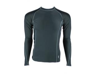 SFIDA Men's Long Sleeve Compression Top - Black