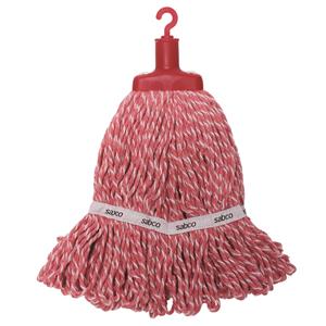 Sabco Professional 400g Red Premium Grade Round Mop Head