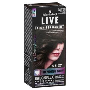 Schwarzkopf Live Salon Permanent 5.5 Dark Ash