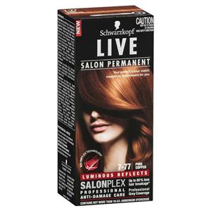 Schwarzkopf Live Salon Permanent 7.77 Pure Copper