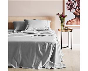 Sheet Set - King - Silver Silk - Mille 1000TC